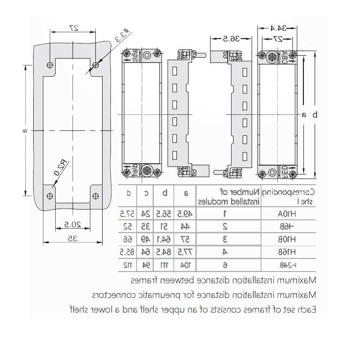 HM module framework、H24B-T6-M、09140240303